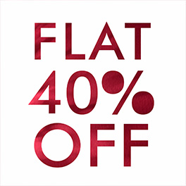 Flat 40 Off